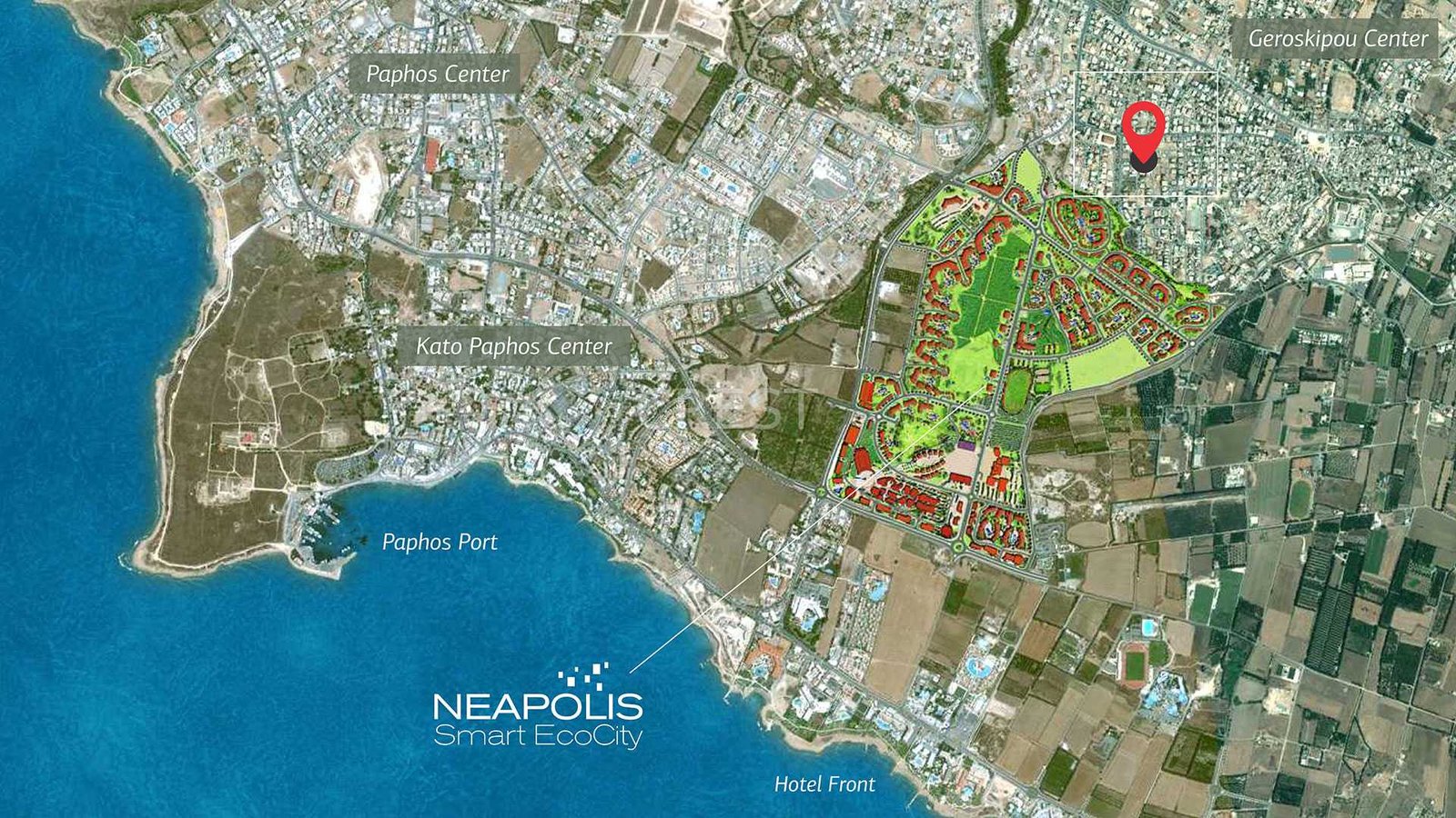 c264668aA-AKR-2-201 Functional Residence Apartments / Penthouses in Geroskipou with 2 bedrooms