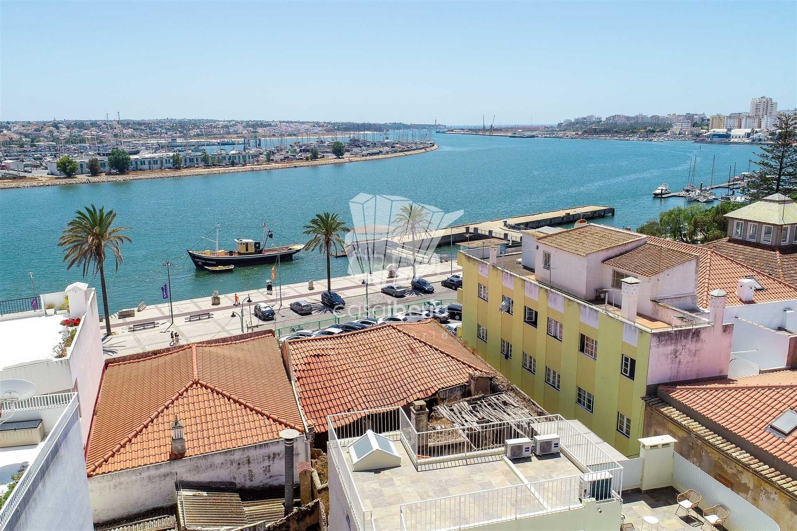 Vista Panorâmica Alçado Principal