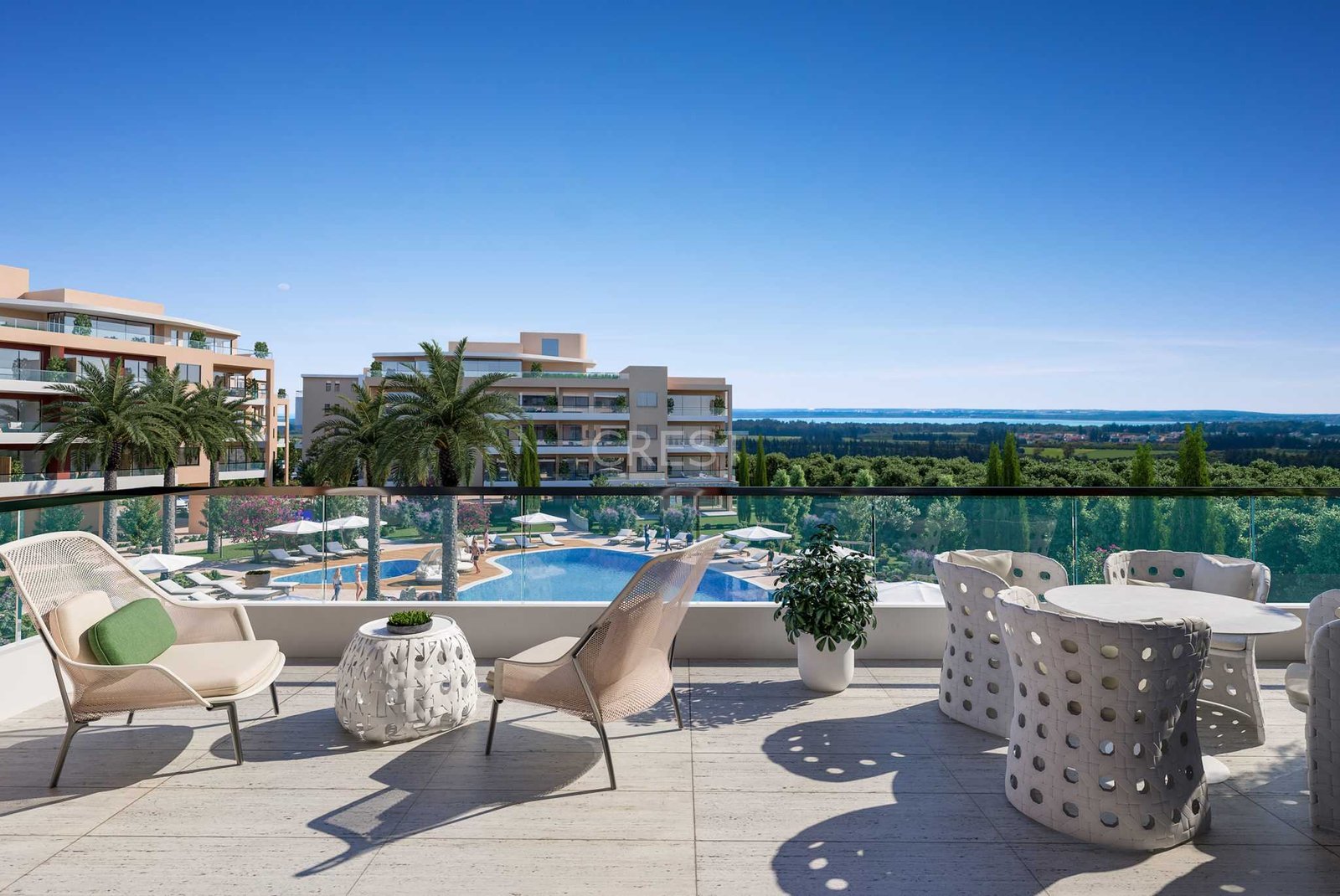 Urban Family Retreat Apartments / Penthouses in Limassol with 2 bedrooms