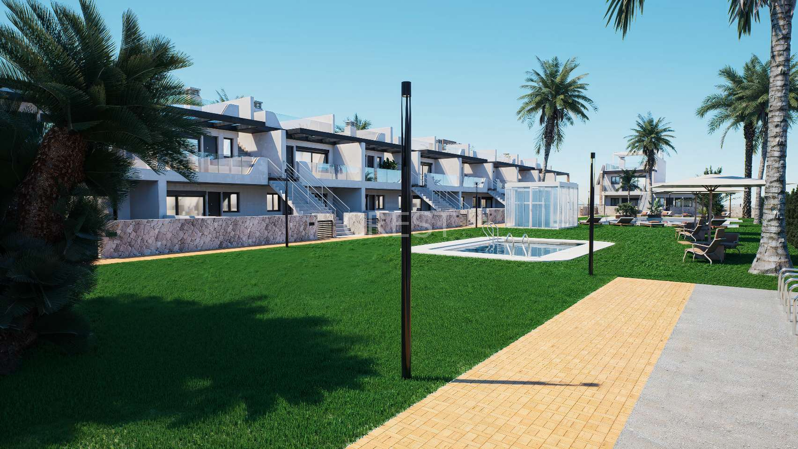 7187e131884 Relaxing Family Sanctuary in Pilar De La Horadada with 2 bedrooms