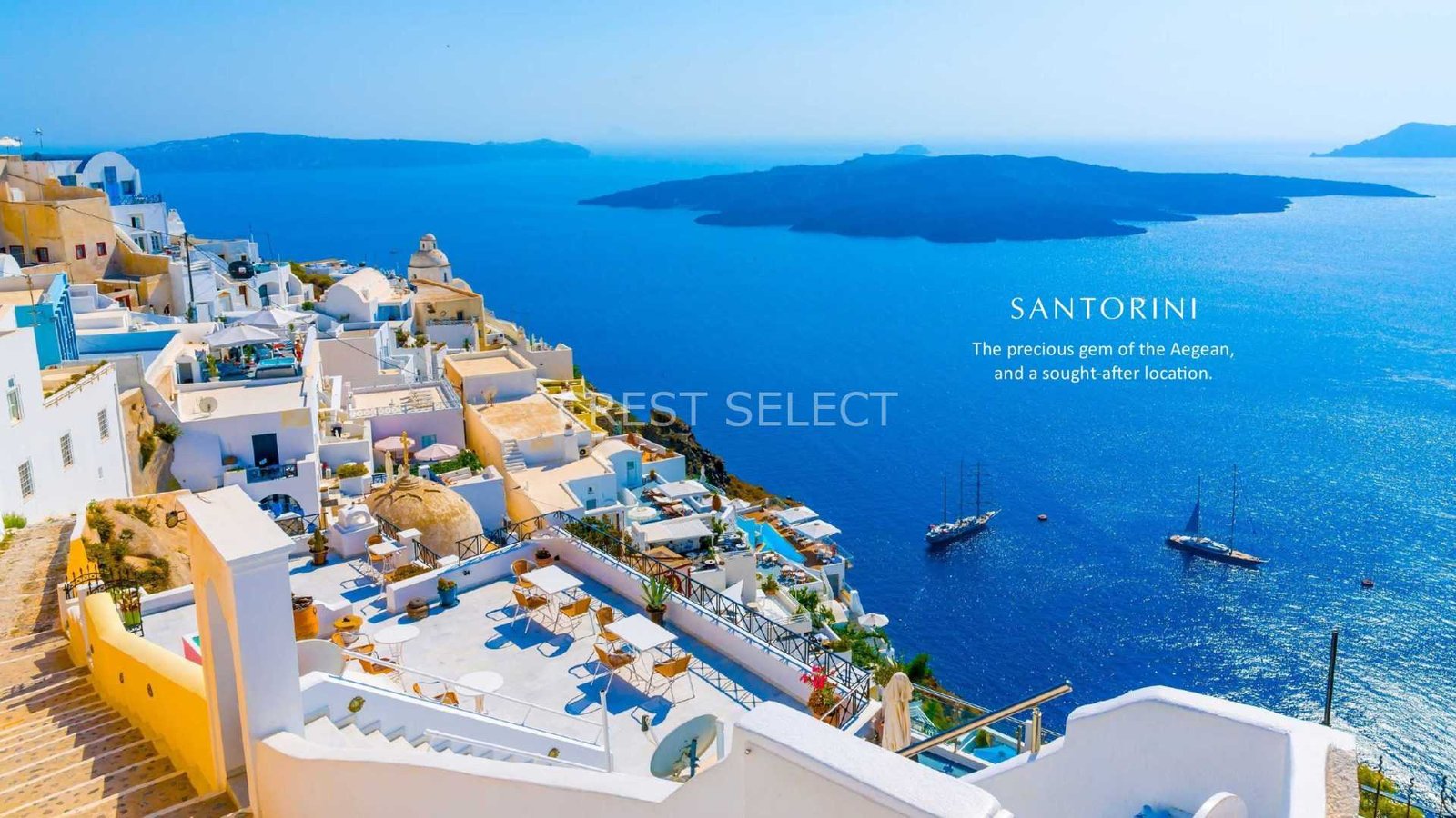 Desirable Villas / Houses in Santorini with 2.5 bedrooms