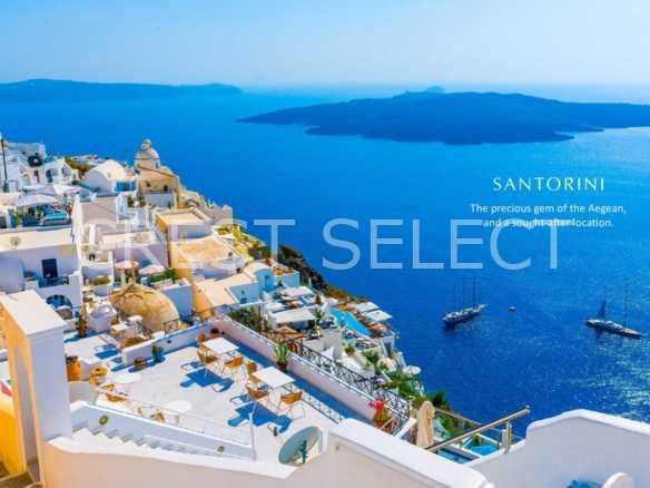 Stylish Villas / Houses in Santorini with 2.5 bedrooms