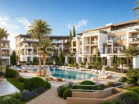 Affordable Comfort Apartments / Penthouses in Geroskipou with 1 bedrooms