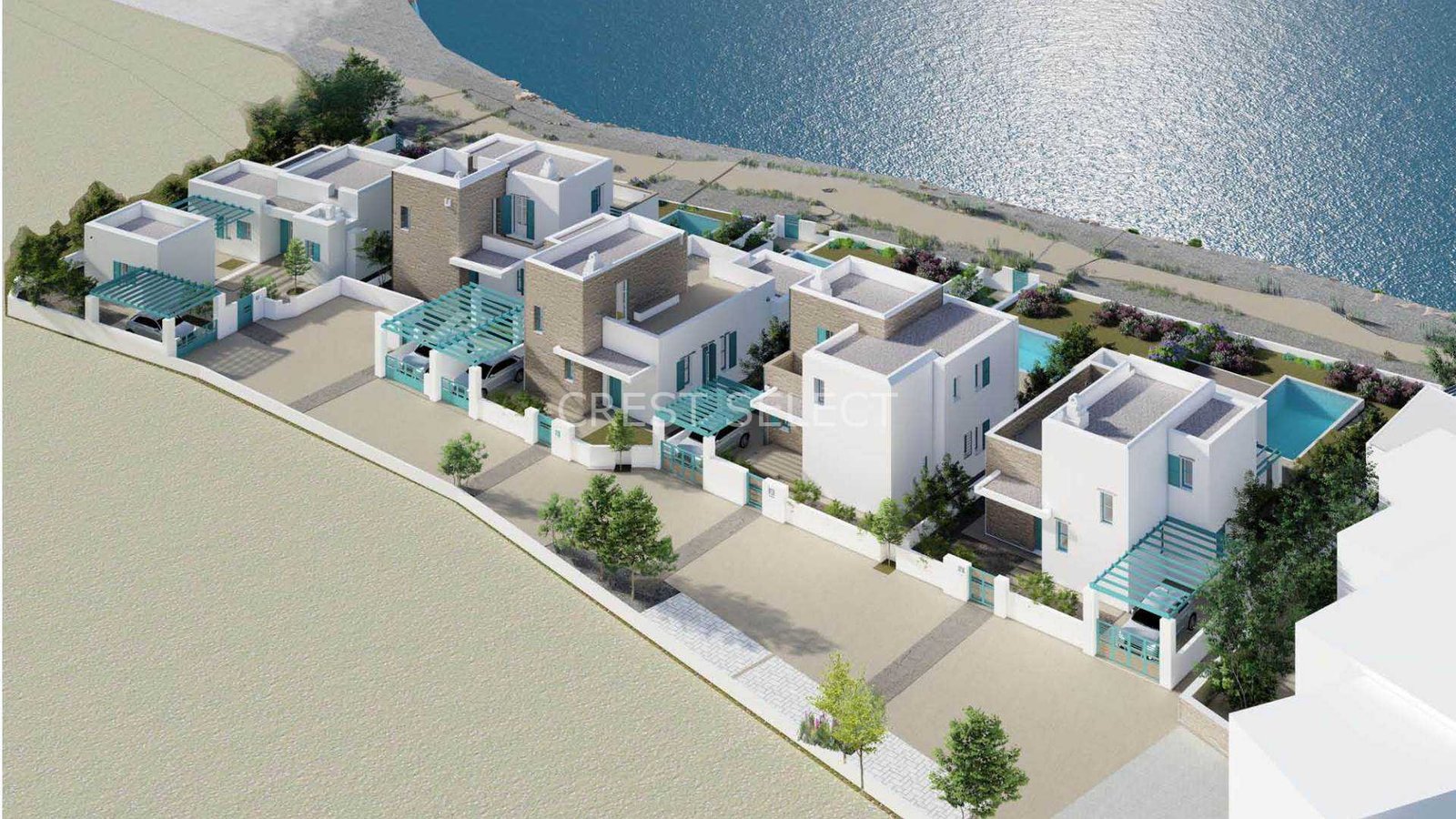 Flexible Living Space Villas / Houses in Paros with 3 bedrooms