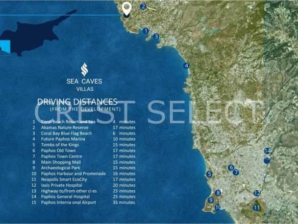 Serene Comfort Space Villas / Houses in Peyia with 3 bedrooms