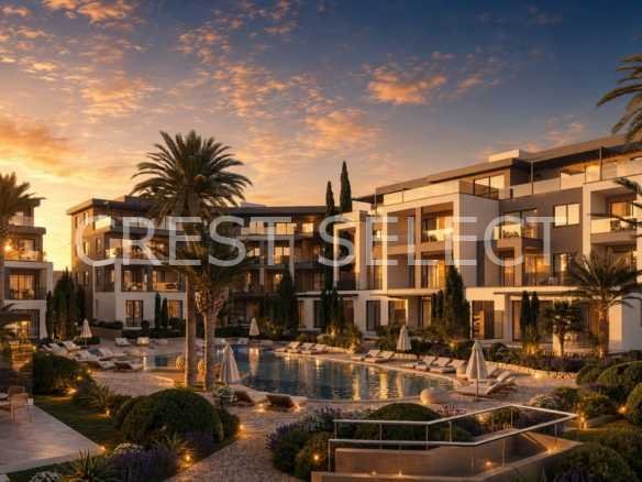Smart Living Space Apartments / Penthouses in Geroskipou with 1 bedrooms