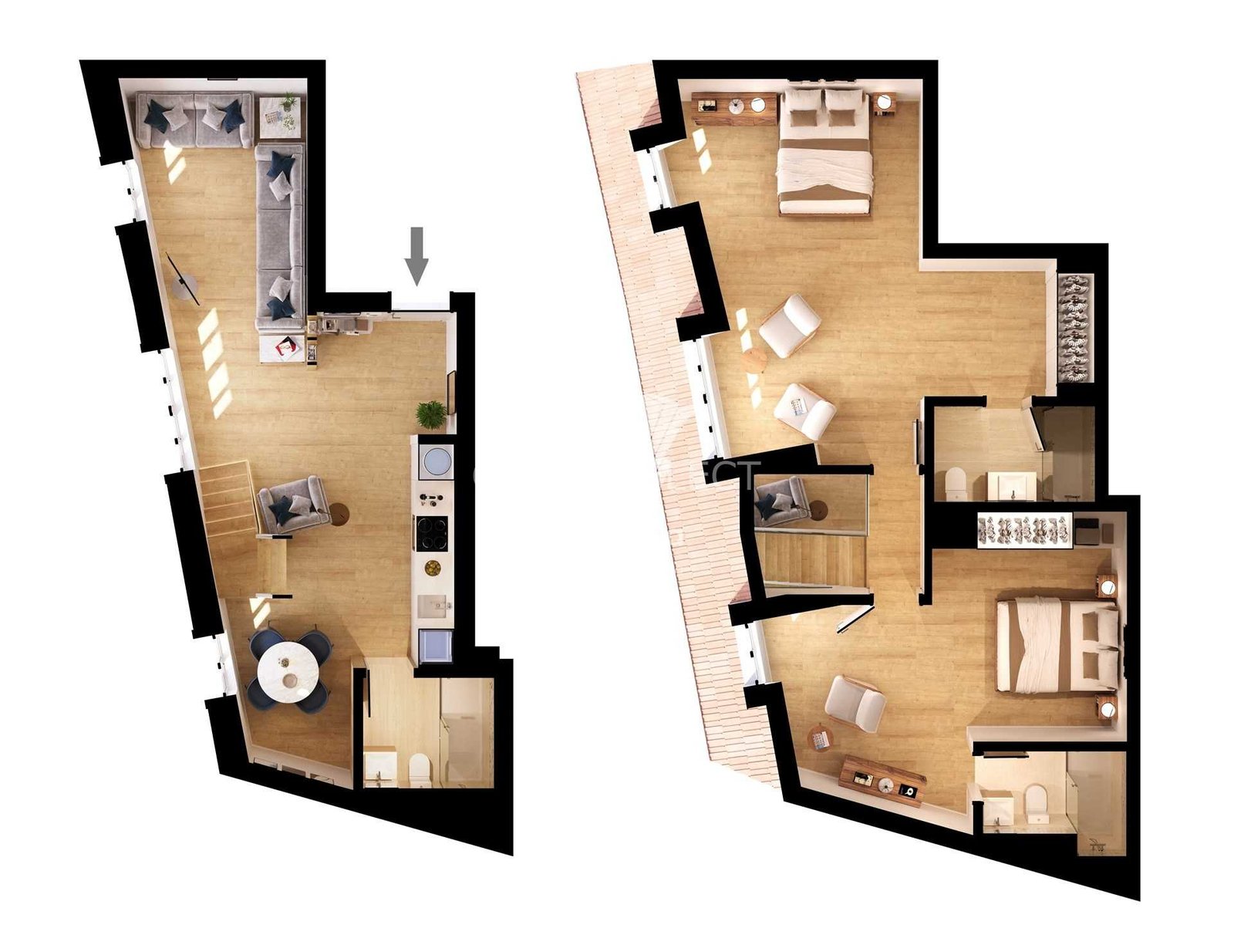 Stylish Urban Sanctuary Apartment in Lisboa  with 2 bedrooms