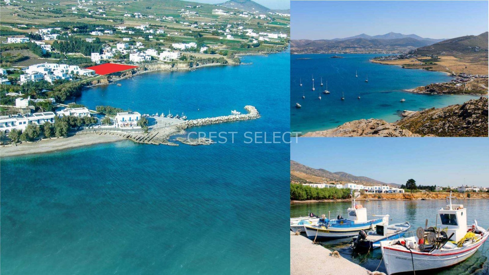 Luxurious Family Haven Villas / Houses in Paros with 3 bedrooms