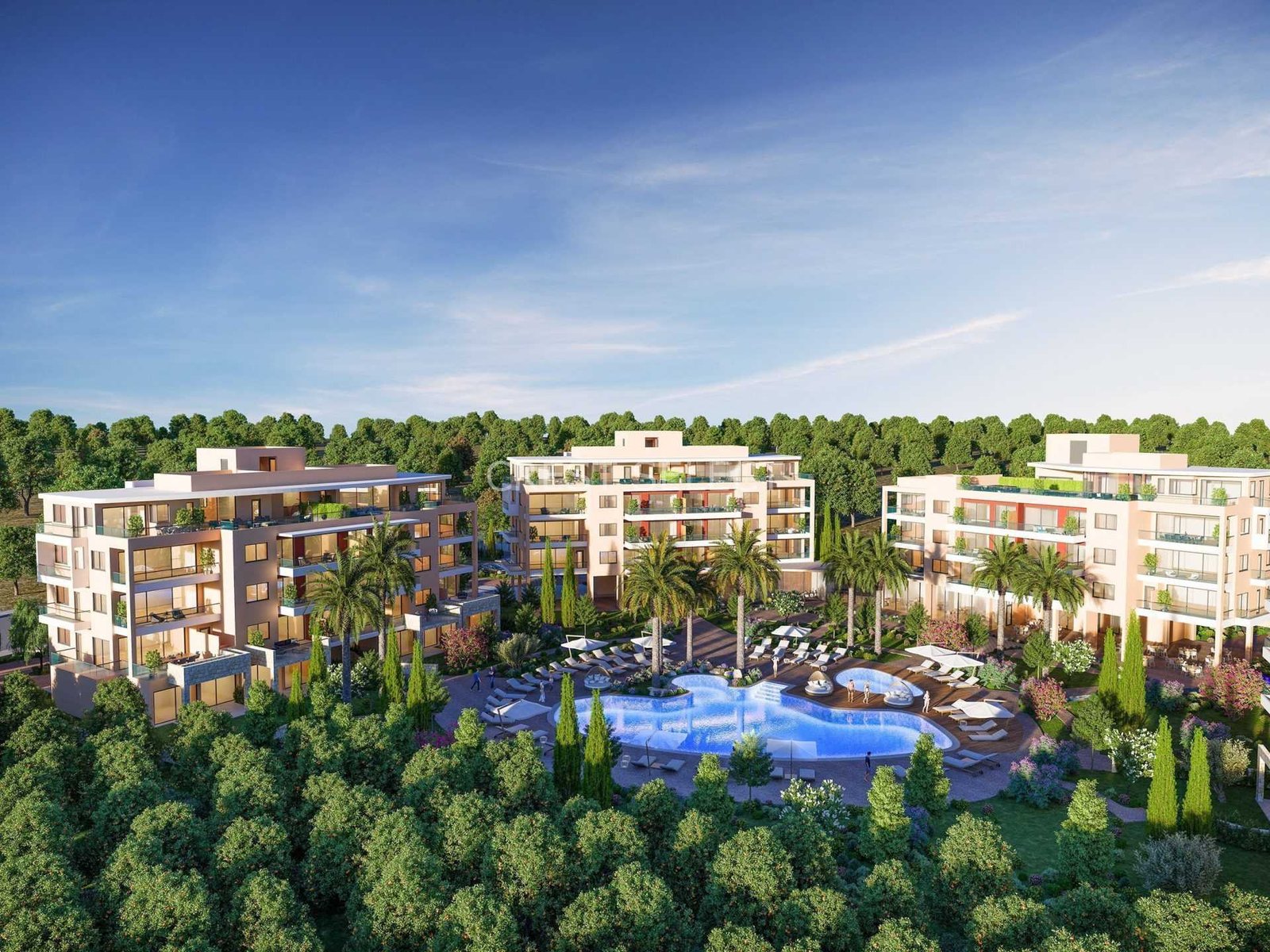 Stylish Urban Sanctuary Apartments / Penthouses in Limassol with 2 bedrooms