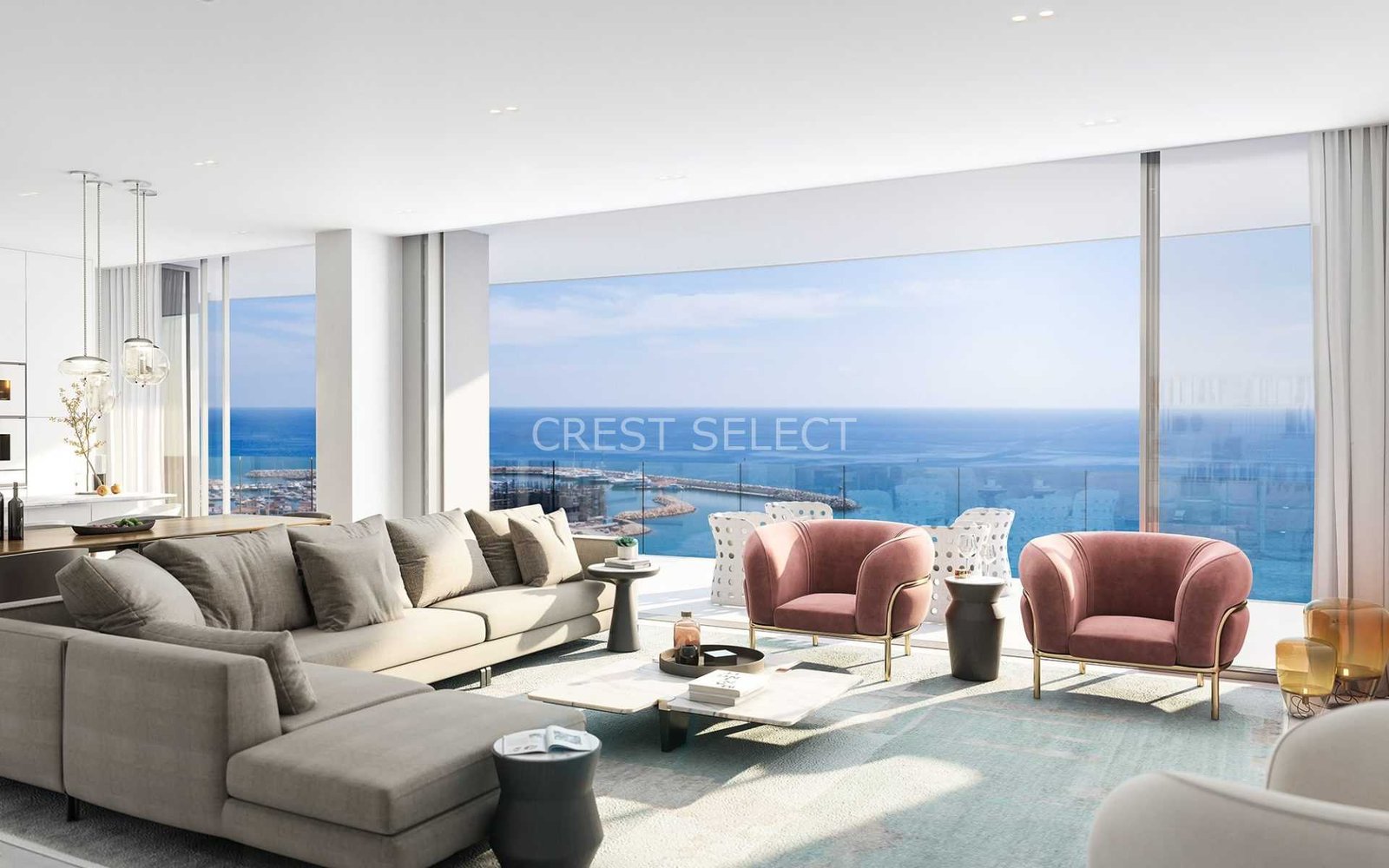 Urban Family Retreat Apartments / Penthouses in Limassol with 2 bedrooms