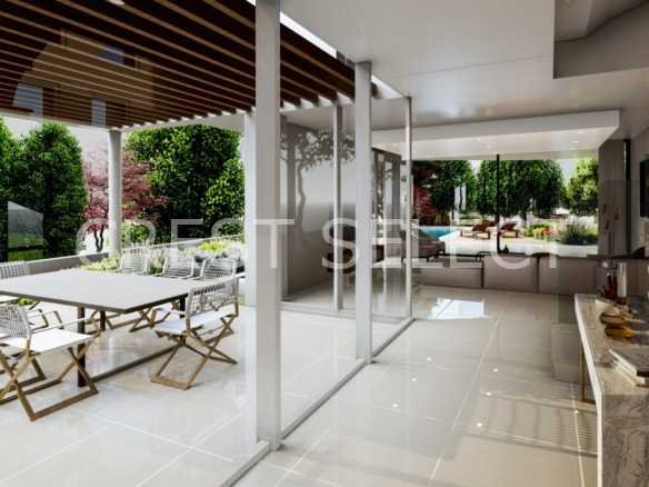 Modern Family Paradise Villas / Houses in Chloraka with 4 bedrooms