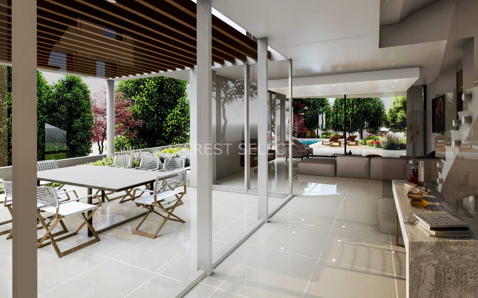 c9ae46ceV-ADN-4-87 Modern Family Paradise Villas / Houses in Chloraka with 4 bedrooms