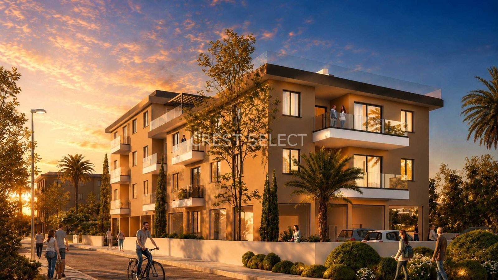 Cozy Retreat Apartments / Penthouses in Geroskipou with 1 bedrooms