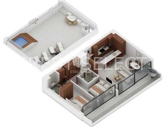 Chic Family Dwelling Apartment in Faro  with 2 bedrooms