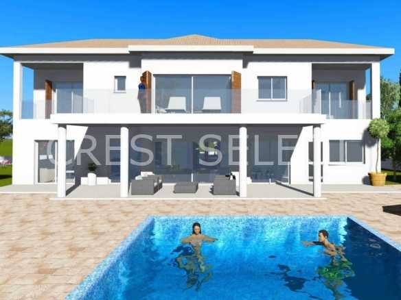 Modern Family Paradise Villas / Houses in Tsada with 4 bedrooms