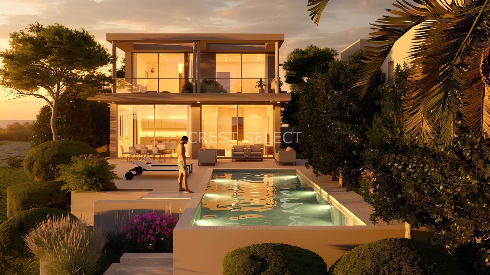 Functional Residence Villas / Houses in Chloraka with 3 bedrooms