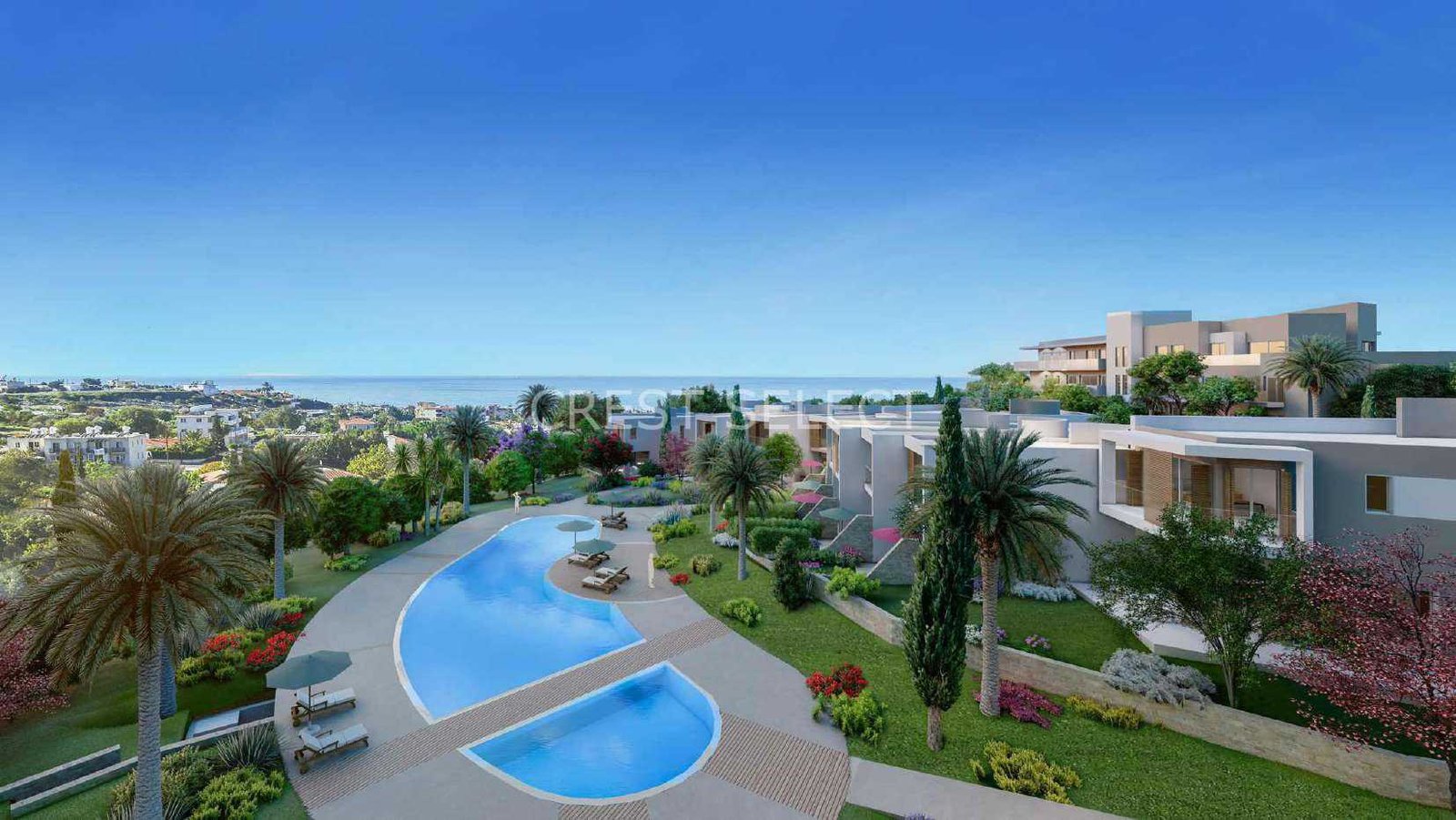 Functional Residence Villas / Houses in Chloraka with 3 bedrooms