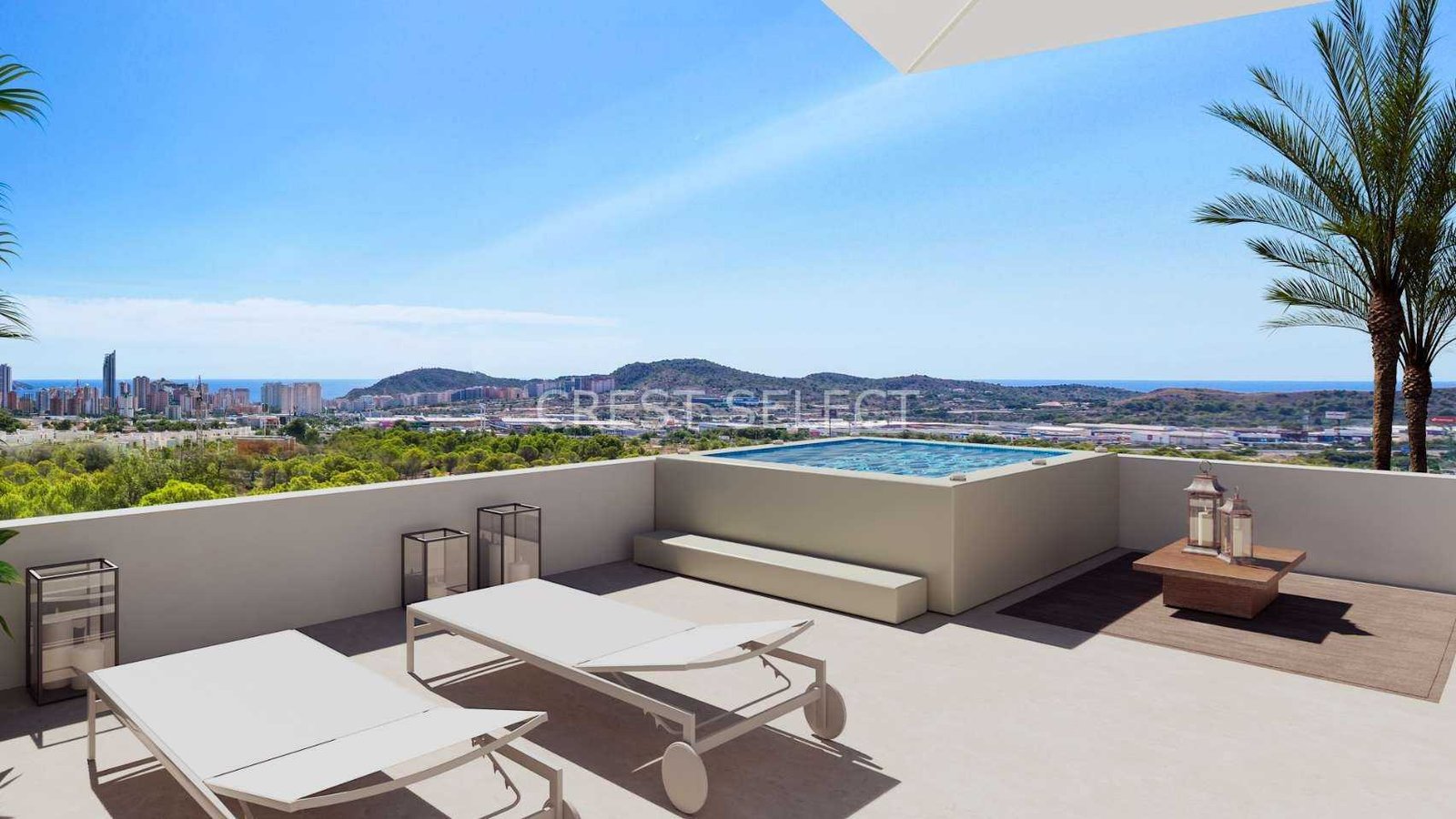 Modern Family Home  in Finestrat with 2 bedrooms
