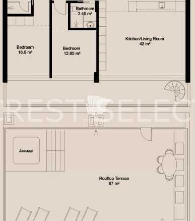 Chic Family Dwelling Apartment in Faro  with 2 bedrooms