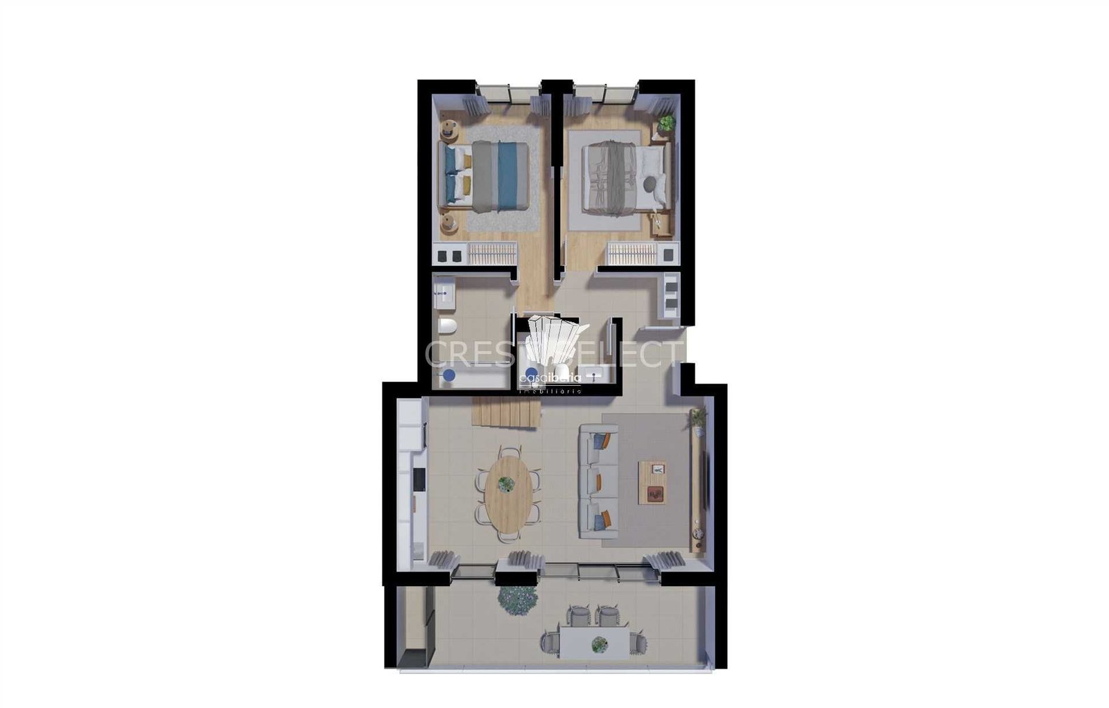 Inviting Space Apartment in Faro  with 2 bedrooms