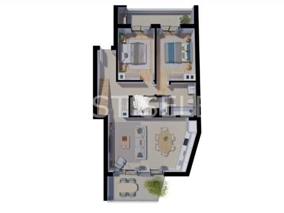 Spacious Living Apartment in Faro  with 2 bedrooms