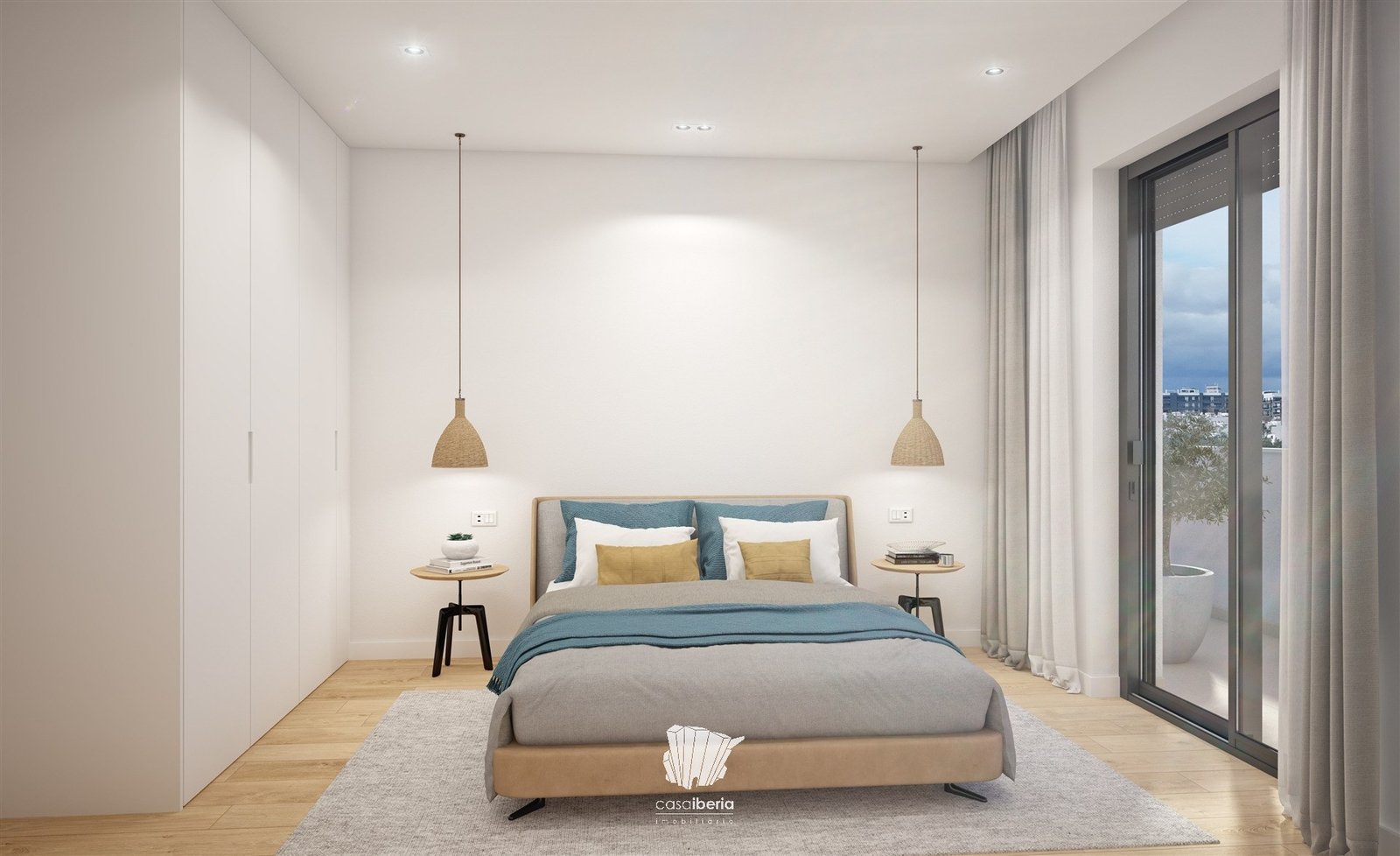 Chic Family Dwelling Apartment in Faro  with 2 bedrooms