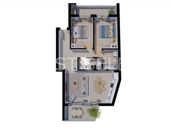 Spacious Living Apartment in Faro  with 2 bedrooms
