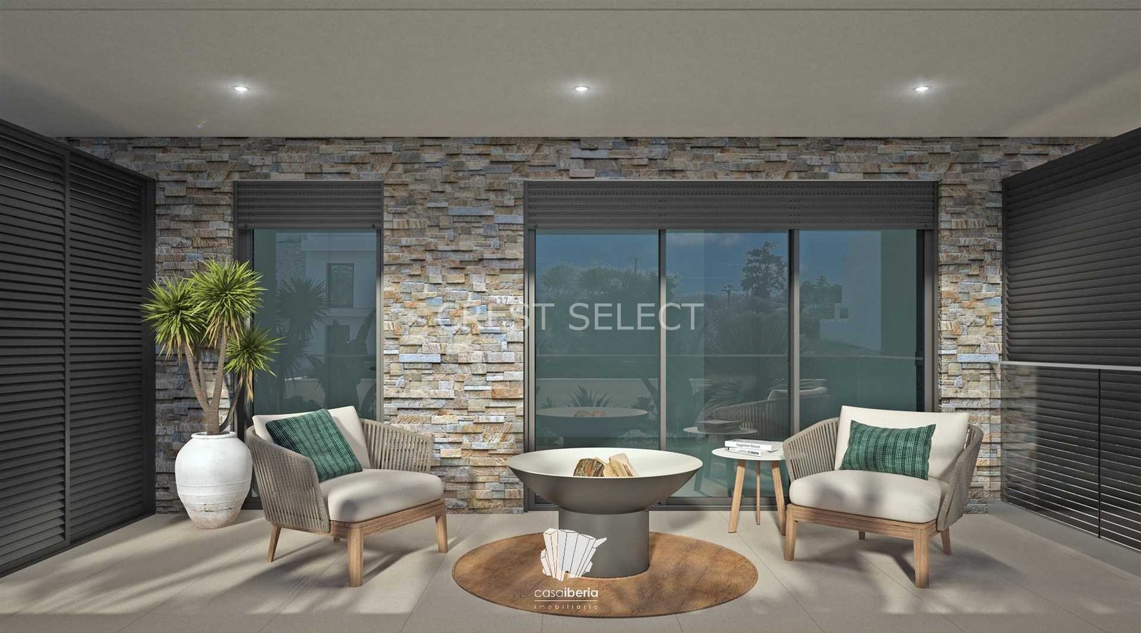 Chic Family Dwelling Apartment in Faro  with 2 bedrooms