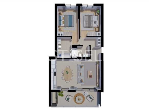 Inviting Family Abode Apartment in Faro  with 2 bedrooms