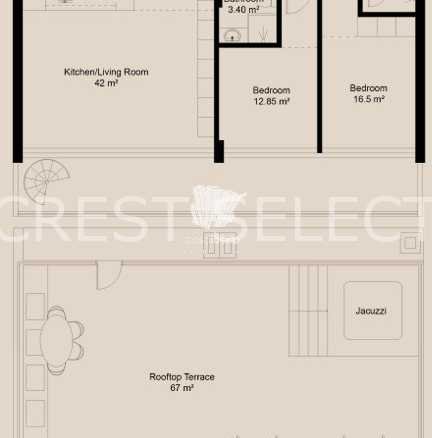 Chic Family Dwelling Apartment in Faro  with 2 bedrooms