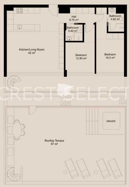 Chic Family Dwelling Apartment in Faro  with 2 bedrooms
