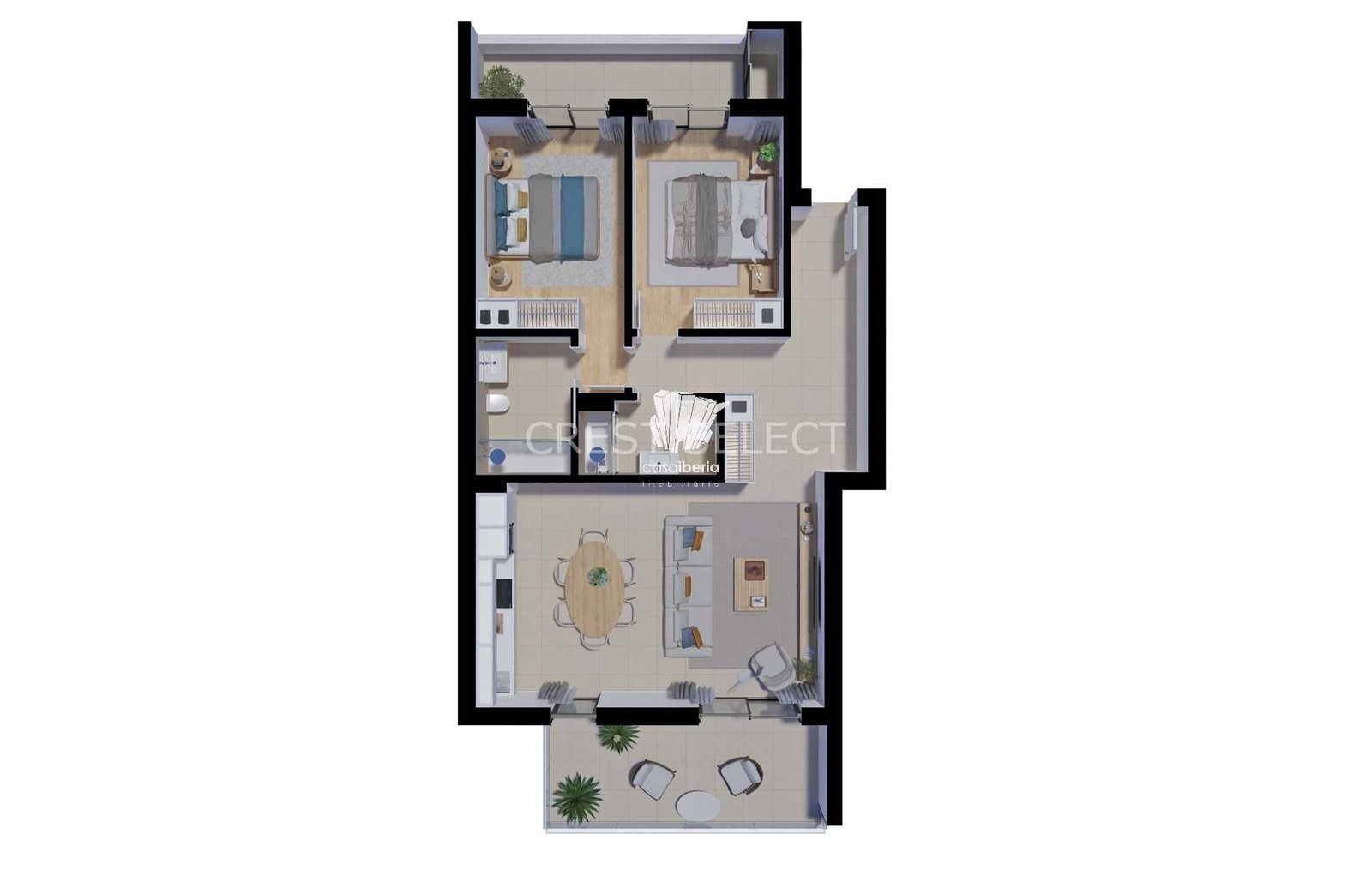 e1eb6d654940 Modern Comfort Haven Apartment in Faro with 2 bedrooms