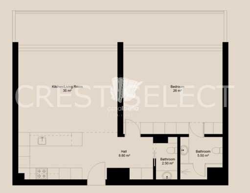 Chic Family Dwelling Apartment in Faro  with 2 bedrooms