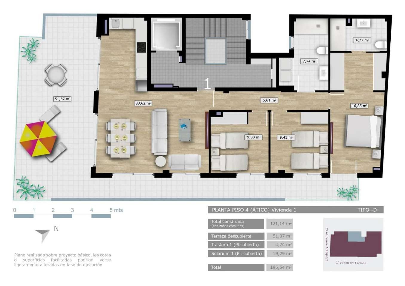 Contemporary Comfort Haven  in Santa Pola, Gran Alacant with 3 bedrooms